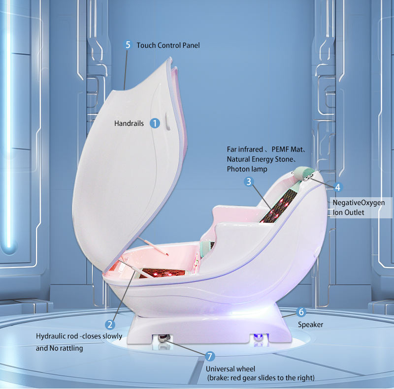 Spa Wellness Usa - Cápsula de Spa Acrílica com Infravermelho
